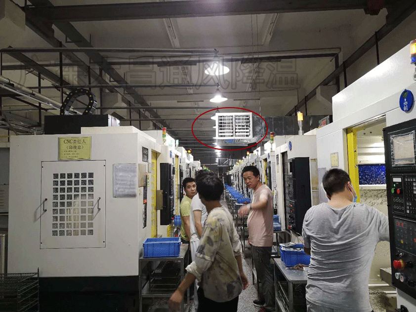 廣東東箭安裝環(huán)保空調(diào)案例